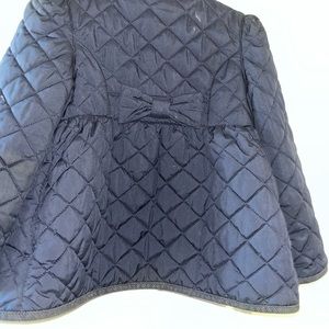 Pre-Loved Ralph Lauren Quilted Jacket w/ Bow in the back